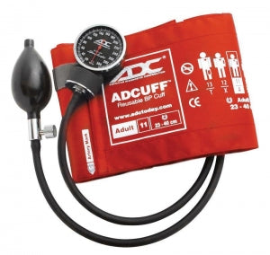 ADC Diagnostix 720 Pocket Aneroid Sphyg - Diagnostix Adult Aneroid Sphygmomanometer, Orange - 720-11AOR