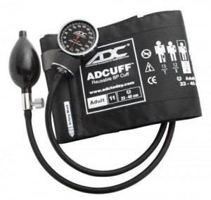 ADC Diagnostix 720 Pocket Aneroid Sphyg - Diagnostix Complete BP Cuff, Large, 13.3" to 19.6" - 720-12XBK