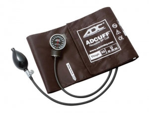 ADC Diagnostix 720 Pocket Aneroid Sphyg - Diagnostix Thigh Aneroid Sphygmomanometer, Brown - 720-13TBR