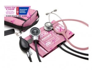 American Diagnostic Corp Pro's Combo II SR Pocket Kit - Pro's Adult Combo Kit, 778, Pink - 778-603-11ABCA