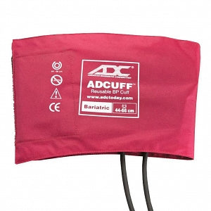 American Diagnostic Corp Multikuf Portable 4-Cuff Black Sphygmomanometer Kit - Bariatric ADcuff Blood Pressure Cuff with 1 Tube, Burgundy - 845-12BXBD-1