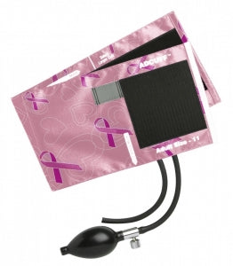 American Diagnostic C Adcuff 865 Series Sphyg Inflation System - Adult Blood Pressure Cuff, Breast Cancer Pink - 865-11ABCA