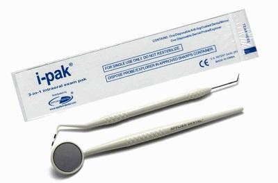 Sterile i-Pak 3-in-1 Intra-Oral Exam Packs by AD Surgical