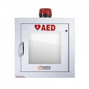 Cardiac Science Inc Surface-Mount Wall Cabinet AED Storage - AED Wall Cabinet with Strobe and Alarm, SMA Customers Only - 50-00392-30, SMA