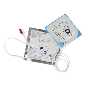 Cardiac Science Inc Cardiac Science Powerheart G3 Defibrillator Pads / Electrodes - Polarized Adult Defibrillation / Pacing Electrode Pads for Powerheart G3 Pro AED - 9660-001