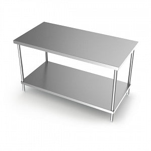 Aero Manufacturing Work Tables - Stainless Steel Work Table, Deluxe, L-R, 24" x 36" - 3TS-2436