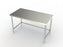 Aero Manufacturing Work Tables - Stainless Steel Work Table, with X-Brace, 48" x 48" x 35" - 3TSX-4848