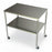 Aero Manufacturing Instrument Tables with Shelf - Stainless Steel Instrument Table, with Shelf, 16" x 30" x 34" - CS-1630