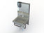 Aero Manufacturing Stainless Steel Sinks - Stainless Steel Hand Sink, Knee Valve, Soap / Towel Dispenser - HSKT