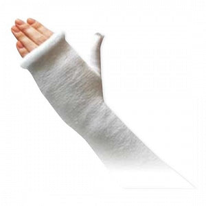 BSN Medical Orthopedic Synthetic Stockinettes - Orthopedic Synthetic Stockinette Thumb Cast Liner, Longarm, White, 2" x 19" - 53121