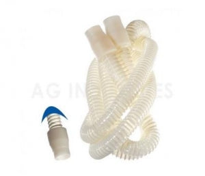 Ag Industries Tubing for Orion Nasal CPAP System - CPAP Tubing with Silicone Cuff, Cream, 18" - CP140C