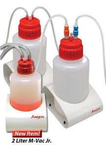 Argos Technologies MVac Aspirating System - Stainless Steel Stand for 4L Polypropylene Bottle for MVac Safe Waste Aspirating System - EV445