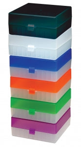 Argos Technologies 100 Place Polypropylene Storage Box - FREEZER BOX, 100-PLACE, PURPLE - R3128