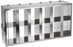 Argos Technologies Upright Freezer Rack - PolarSafe Upright Freezer Rack for 96-/384-Well Microtiter Plates, Side Access, Holds 108 plates with Lids, 132 without Lids - R96108A