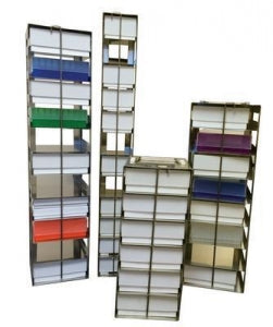 Argos Vertical Racks for 100-Cell Hinged Storage Boxes - RACK FOR 100-PL BXS, CHEST, HOLDS 13 - RCH13A