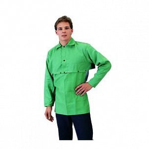 Radnor Tillman Westex Cotton Flame-Retardant Welding Jacket - Tillman Westex Green Cotton Flame-Retardant Welding Jacket - 62302X