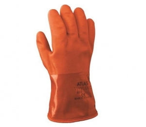 Showa-Best Pvc Winter Gloves - Atlas Gloves, Acrylic and Cotton, Chemical-Resistant - 460L-09