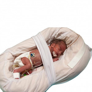 Molnlycke Healthcare Us LLC Moldable Positioner - Z-Flo Neonatal Full-Body Positioner with Cover, Medium, 16" x 24" - 1400206