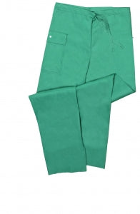 Molnlycke Surgical Scrub Pants - Disposable Drawstring-Waist Scrub Pants, Green, Size 3XL - 18760