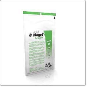 Molnlycke Healthcare Powder-Free Biogel Latex Surgical Glove - Biogel Latex Surgical Gloves, Powder-Free, Size 5.5 - 30455