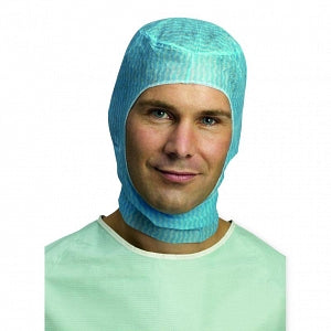 Molnlycke Healthcare Surgeons Hood - Tuck Standard Surgeon's Hood, Blue, One Size - 620105