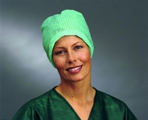 Molnlycke Barrier Surgical Caps - Flory Standard Surgical Cap, Green - 620500