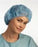 Molnlycke Health Care Bouffant Caps - Annie Bouffant Cap, Blue, Size M - 621715