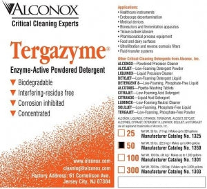 Alconox, Inc Tergazyme Detergents - Tergazyme Enzyme-Active Powdered Detergent, 50 lb. - 1350