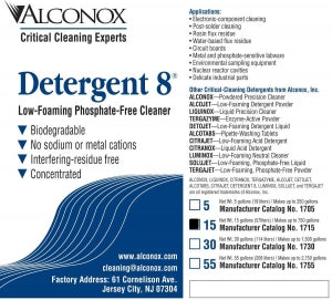 Alconox, Detergent 8 - DETERGENT 8 , 55 GALLON - 1755