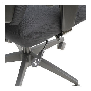 Alera AleraWrigley Series Tilt Task Chairs - Alera Wrigley Series High Performance Mid-Back Synchro-Tilt Task Chair, Black - ALEHPS4201