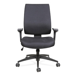 Alera AleraWrigley Series Tilt Task Chairs - Alera Wrigley Series High Performance Mid-Back Synchro-Tilt Task Chair, Black - ALEHPS4201