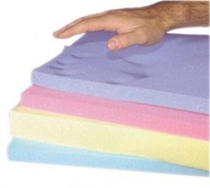 AliMed Nonadhesive T-Foam (Temper Foam) - Non-Adhesive T-Foam Padding, Soft Pink - 1326