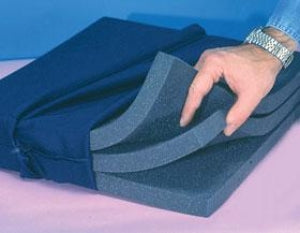 AliMed High-Density Cushions - High-Density Foam Cushion, 1" x 16" x 18" - 151