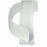 AliMed Elastic Loop Fasteners - Velstretch Loop, White, 2" x 10 ft. - 4672