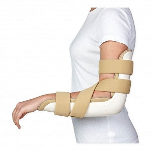 AliMed Posterior 90° Flexion Elbow Orthosis - Posterior Elbow Orthosis, 90" Flection, Size M, 9-1/2" - 11" - 510367/NA/NA/MD