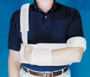 AliMed Universal Torso Immobilizer with Shoulder Strap - Shoulder Immobilizer with Hand Loop and Strap - 510628