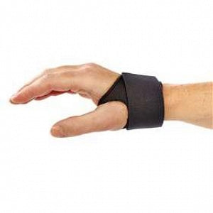 AliMed FREEDOM CMC ThumbFit - Freedom CMC Thumbfit Thumb Splint, Black, Left, Size L - 51251