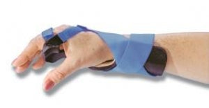 AliMed Long Ulnar Deviation Wrist Splints - Long Ulnar Deviation Wrist Splint, Left, Size L - 5209/NA/LL