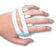 AliMed LMB Soft-Core Wire-Foam Ulnar Deviation Splint - LMB Soft-Core Wire-Foam Ulnar Deviation Splint, Right Size L - 5366