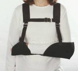 AliMed Harris Hemi-Arm Sling - Harris Hemi-Arm Sling, Left Arm, White - 5879