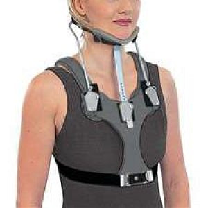 AliMed SOMI Brace (Sternal Occipital Mandibular Immobilizer) - Sternal Occipital Mandibular Immobilizer (SOMI) Brace, Size Regular - 60313