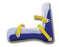 AliMed Original and X-Wide PF Night Splint - Plantar Fasciitis Night Splint, Extra Wide, 5° - 6044