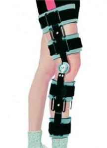 AliMed RCAI Adjustable Post-Op Pin Knee Brace - Post-Op Knee Brace, Pediatric, 13" - 64976