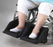 SkiL-Care Swing-Away Foot Supports for Wheelchairs - Pair of Left and Right Swing-Away Foot Supports for Wheelchairs - 703472