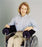 Skil-Care Wheelchair Armrest Bolster Lateral Stabilizers - Full-Length Armrest Bolster Lateral Stabilizer with Nylon Cover, 5" Dia. - 706112