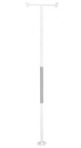 AliMed White Security Pole - Security Pole, White - 713073