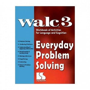 AliMed WALC Workbook of Activities for Language and Cognition - WALC 3 Everyday Problem Solving Workbook - 713477