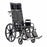 Drive Devilbiss Healthcare, Inc. Deluxe Sentra Full Reclining Bariatric Wheelchairs - Deluxe Sentra Full Reclining Bariatric Wheelchair with Desk-Length Arms, 22" W - STD22RBDDA