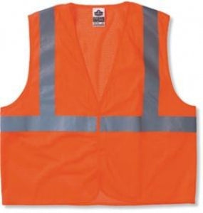 AliMed ANSI Class 2 High-Visibility Vests - Economy Class 2 Glow Wear Vest, Lime, Size 2XL - 79118G/LIME/2XL