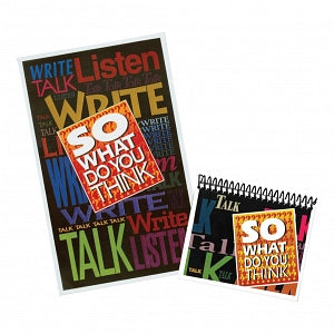 AliMed So What Do You Think Activity Card Set - So What Do You Think Test - 80397